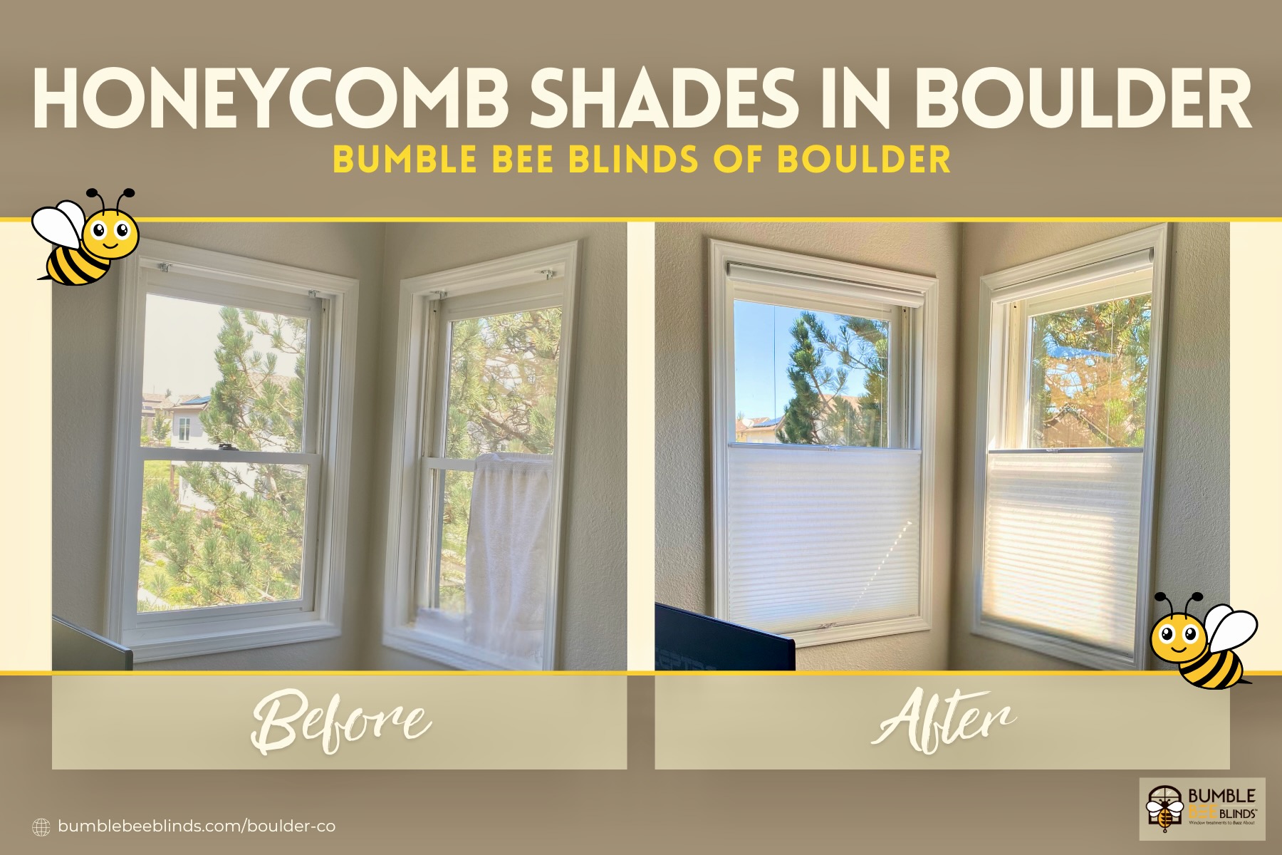 Boulder Honeycomb Shades
